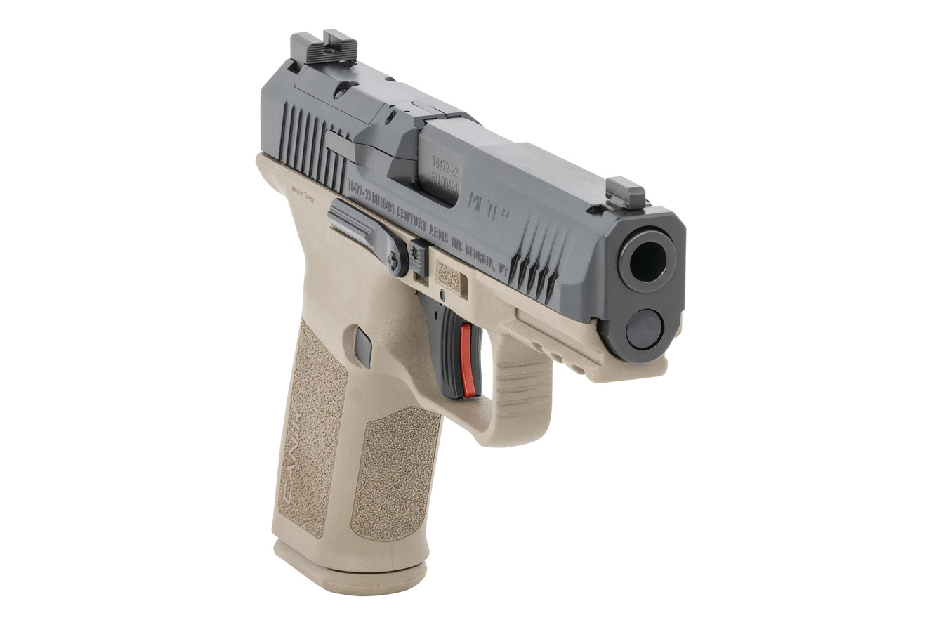 CANIK Mete SF 9mm Optic Ready Pistol with FDE Frame and Black Slide